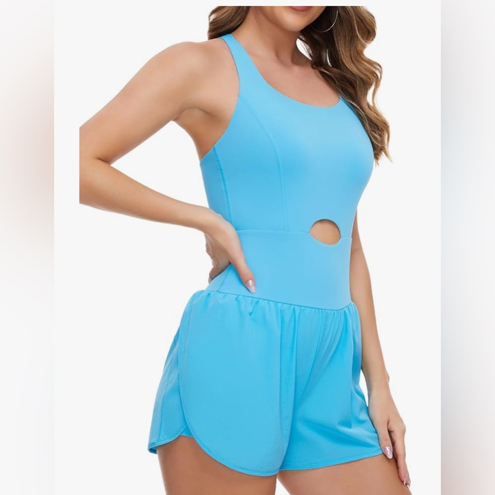 Stylish Blue Jumpsuit
